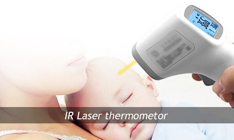 Laser thermometer